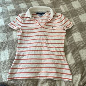 tommy hilfigher v neck polo